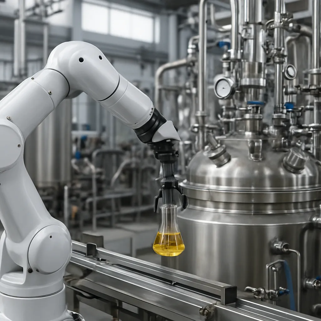 Zastosowanie robotów w sektorze chemicznym