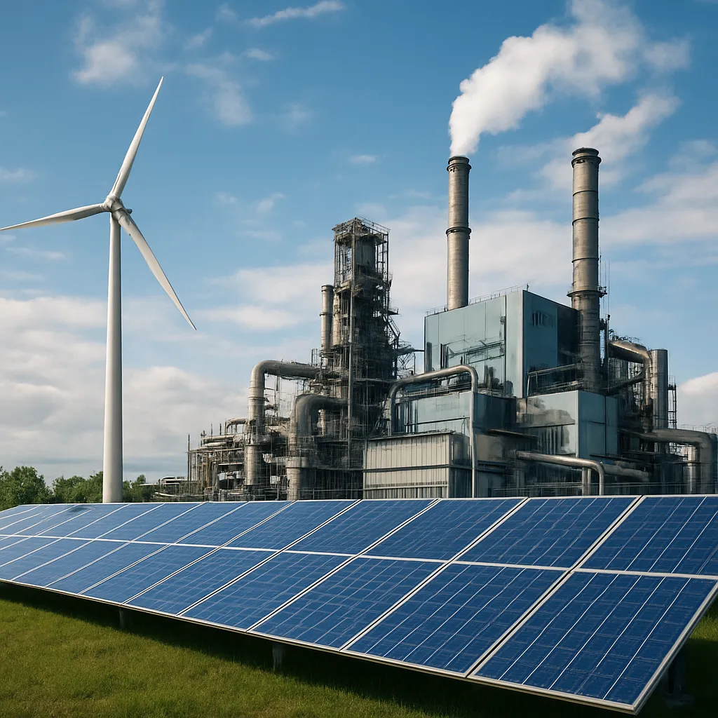 Jak przemysł może wykorzystywać odnawialne źródła energii do zasilania fabryk