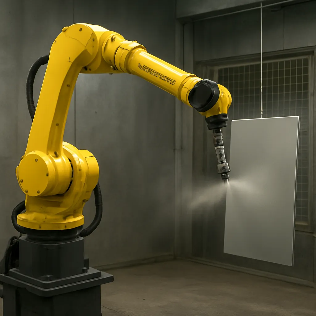 P-250iB – FANUC – przemysł lakierniczy – robot