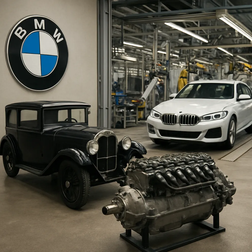 Historia firmy BMW Group – motoryzacja, przemysł precyzyjny