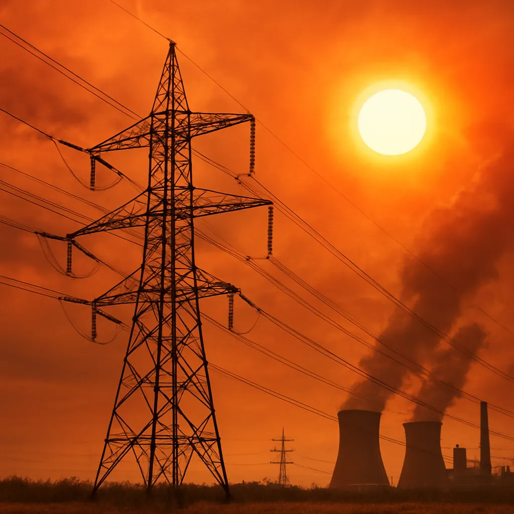 Wpływ temperatur ekstremalnych na sieci przesyłowe