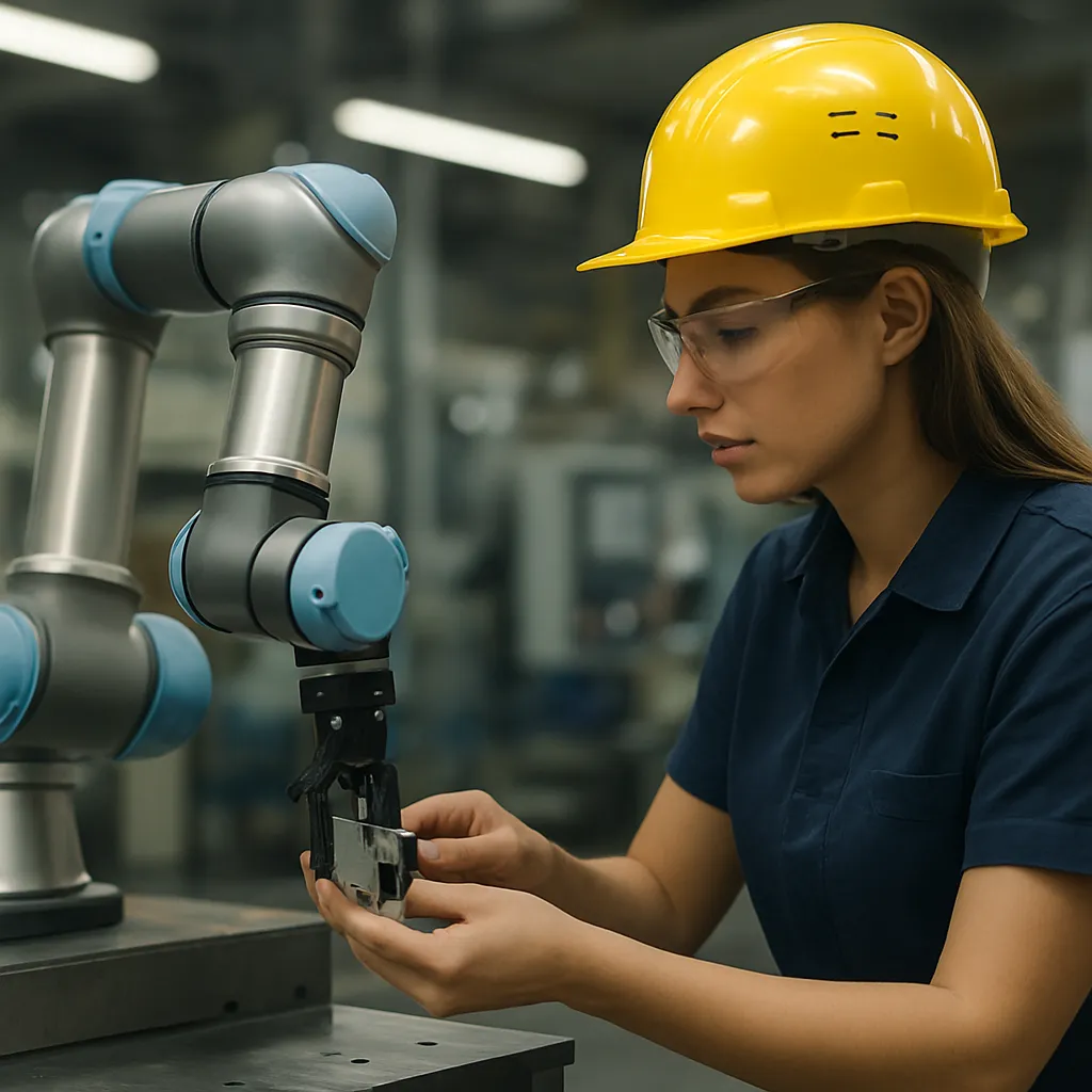 Jak roboty współpracujące (coboty) usprawniają pracę ludzi