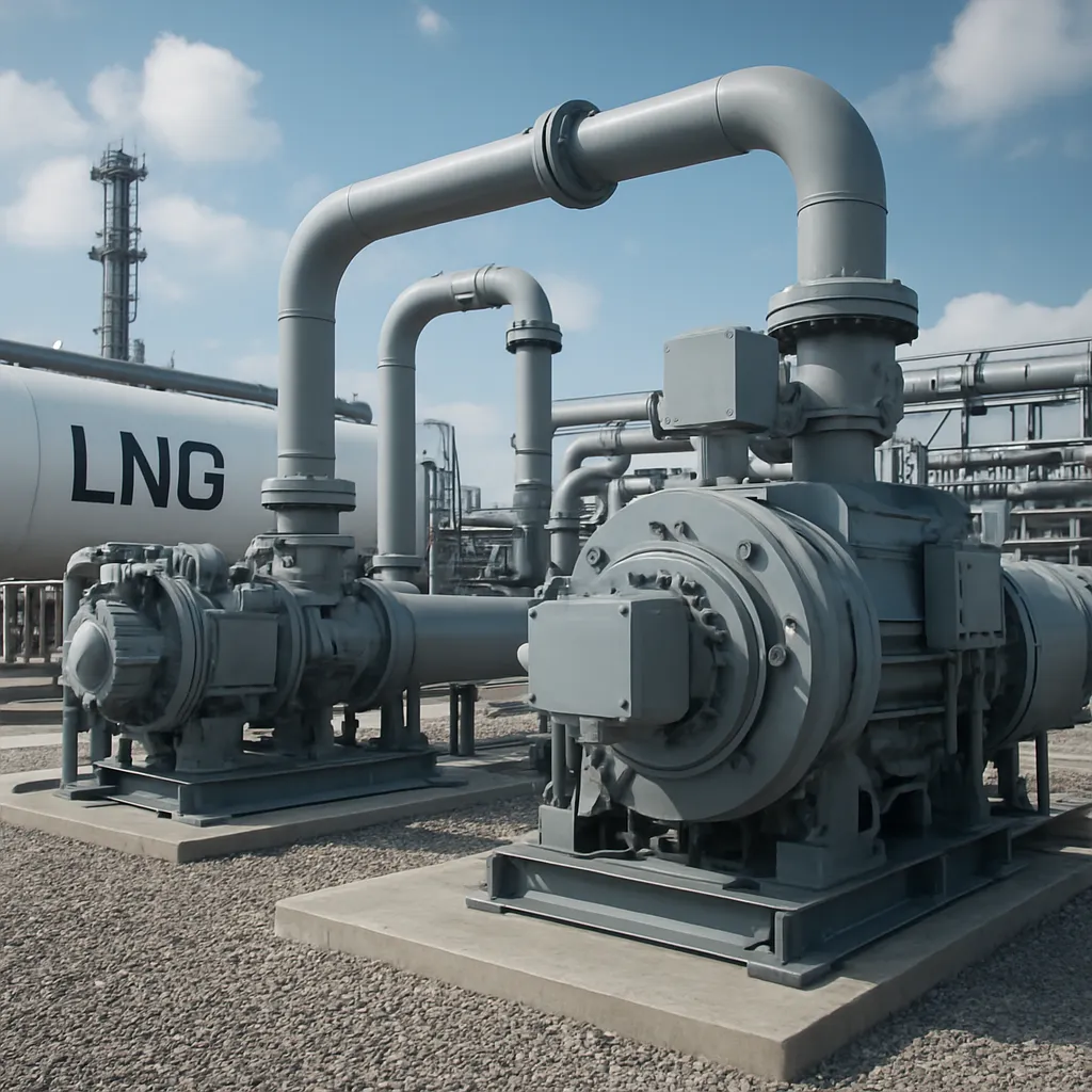 Nowoczesne kompresory dla instalacji LNG