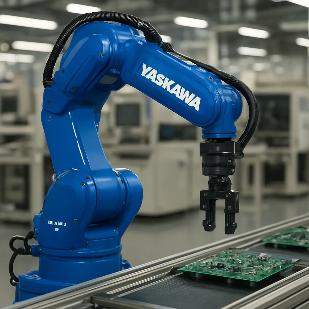 Motoman HP3 – YASKAWA – przemysł elektroniczny – robot