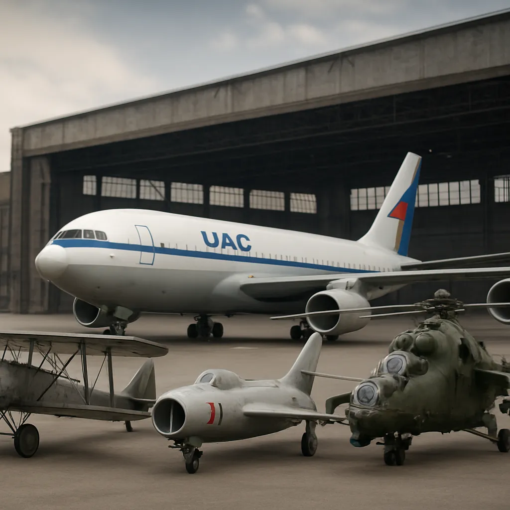Historia firmy UAC (United Aircraft Corporation) – lotnictwo