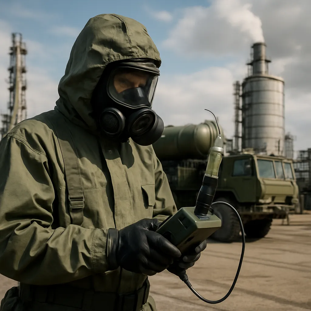 Systemy detekcji skażeń chemicznych