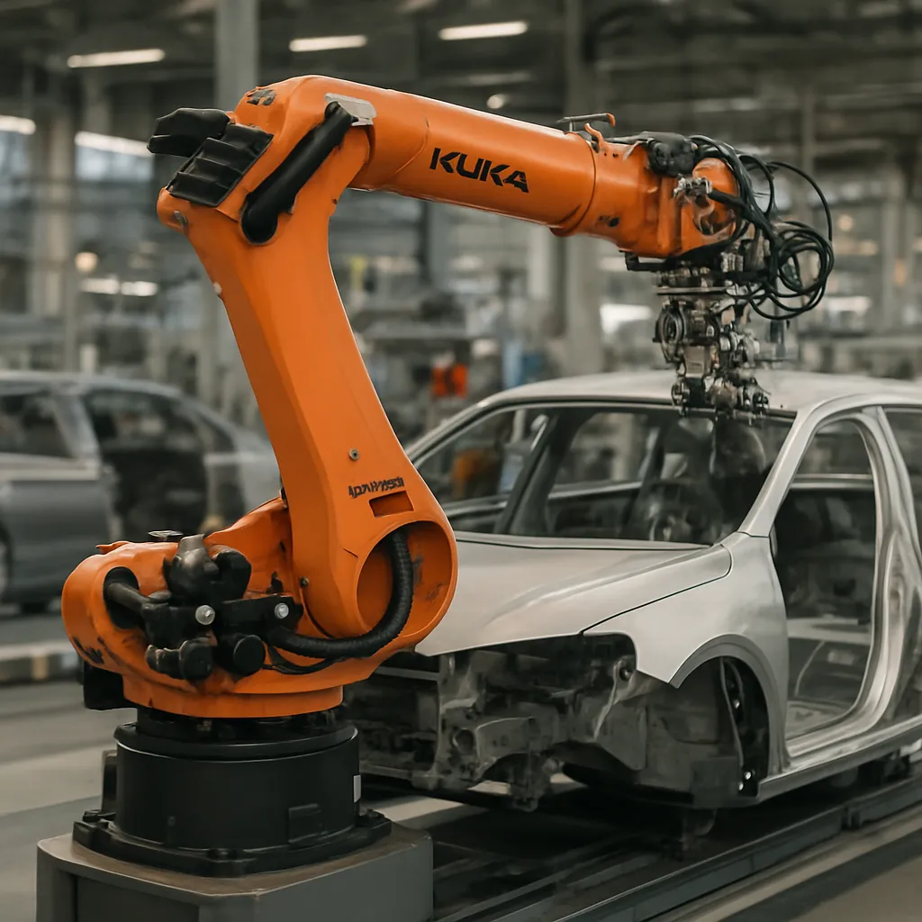 KR 90 R3100 – KUKA – przemysł motoryzacyjny – robot