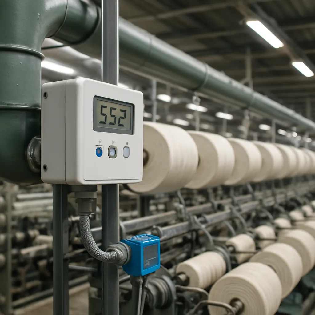 Systemy automatycznej kontroli wilgotności w przędzalniach