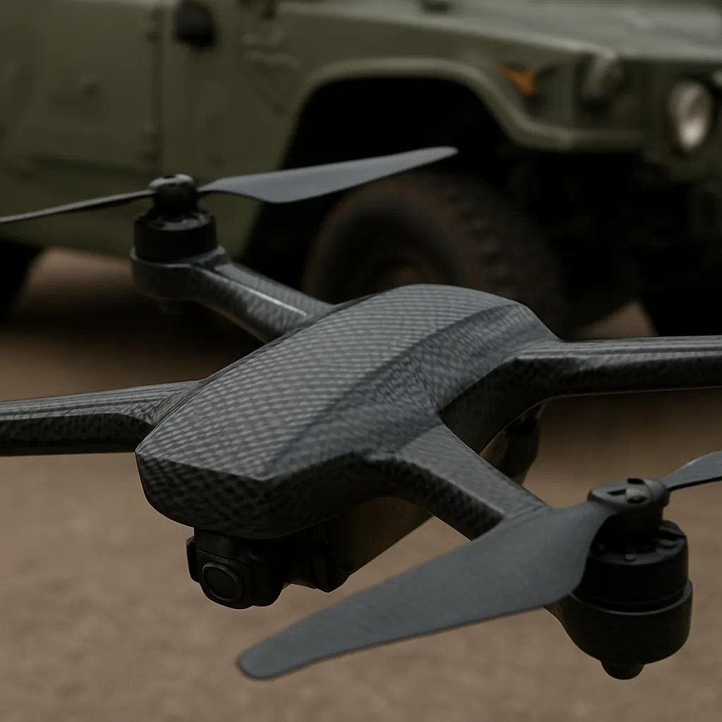 Wysokowydajne włókna węglowe w konstrukcji dronów