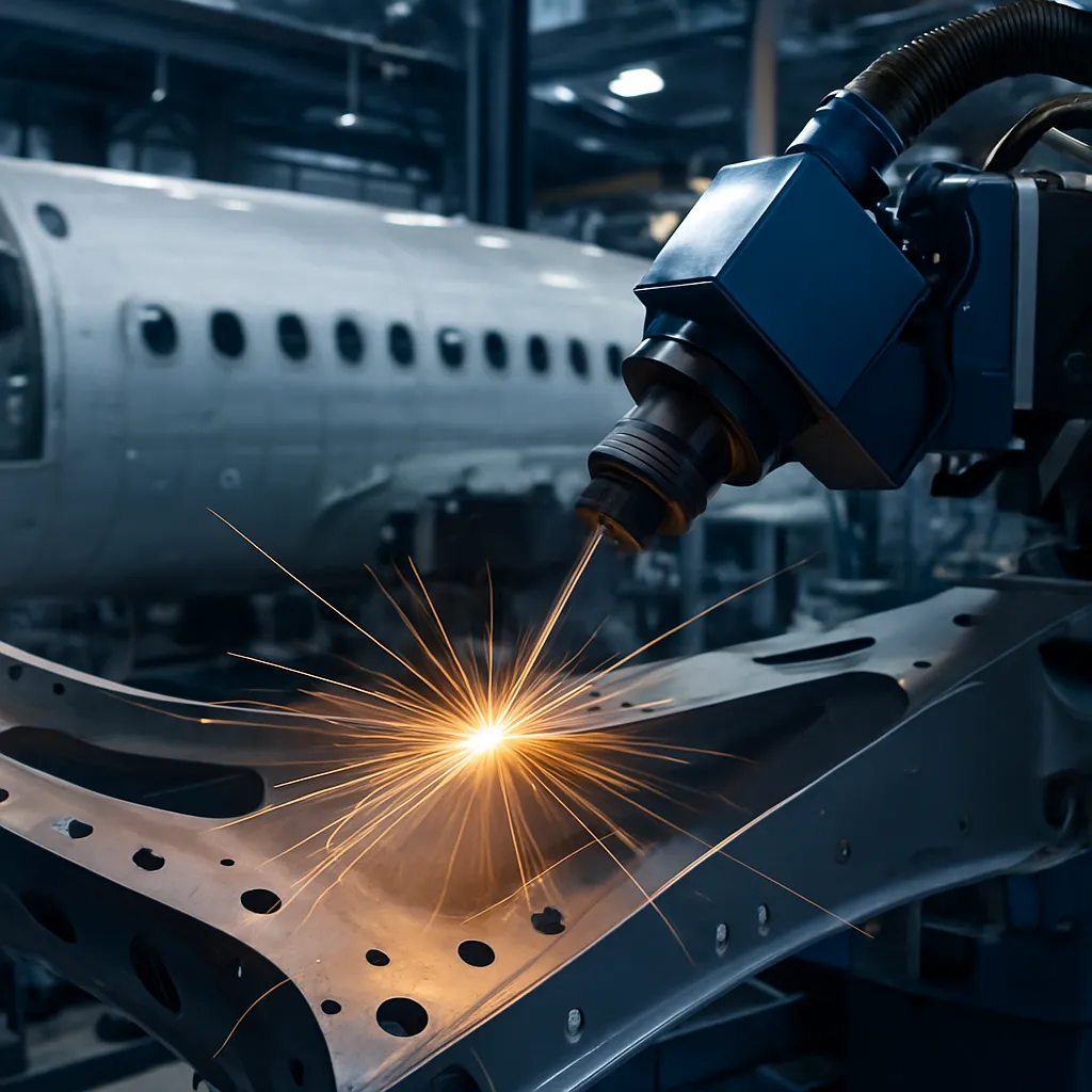 Technologie laserowe w produkcji lotniczej