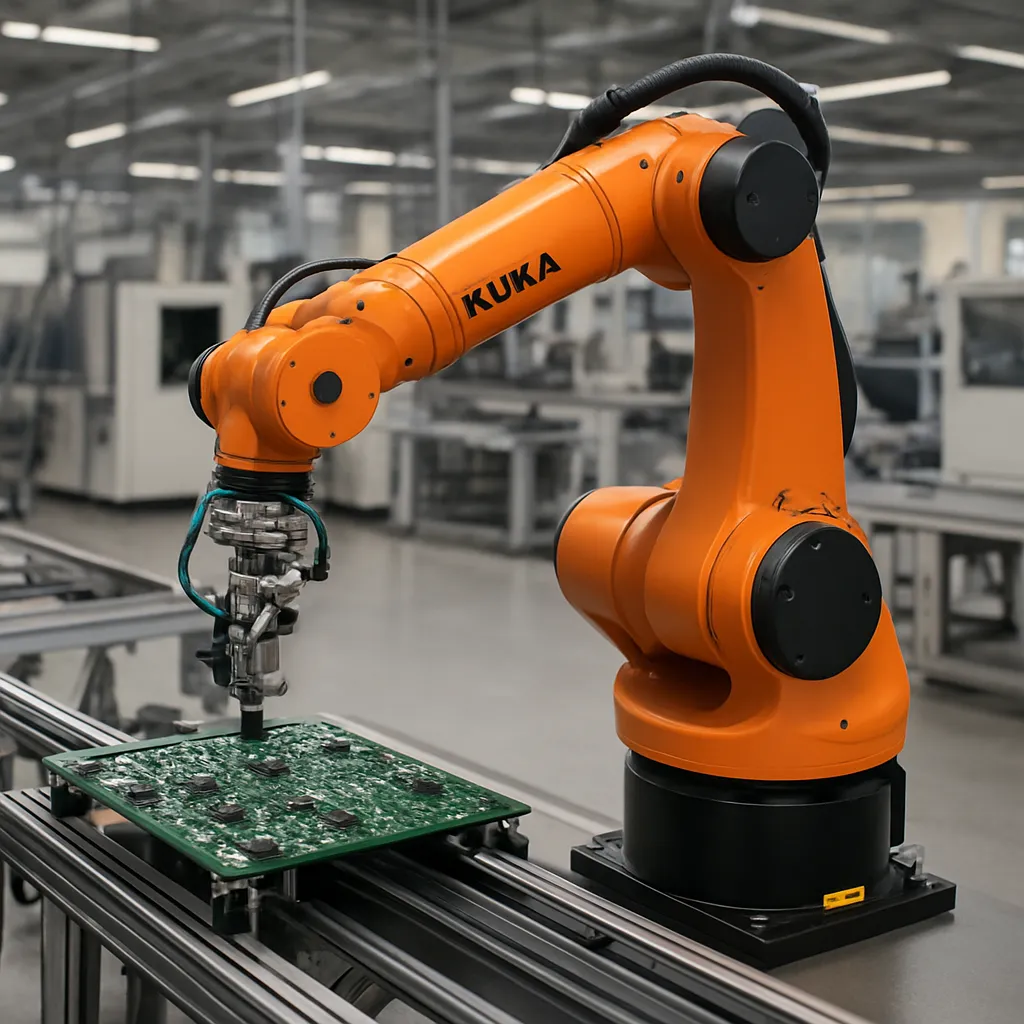 KR 6 R700 – KUKA – przemysł elektroniczny – robot