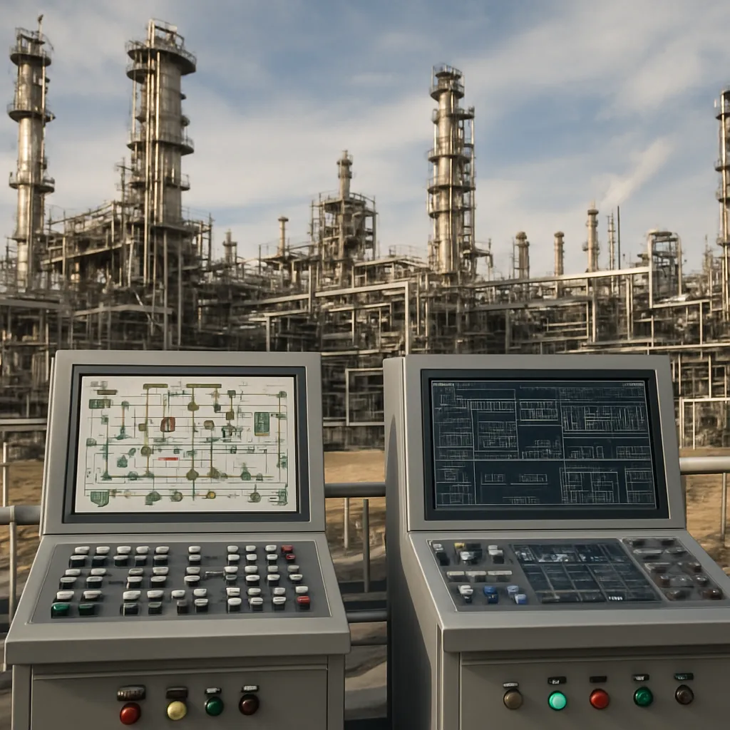Systemy DCS i SCADA w rafineriach