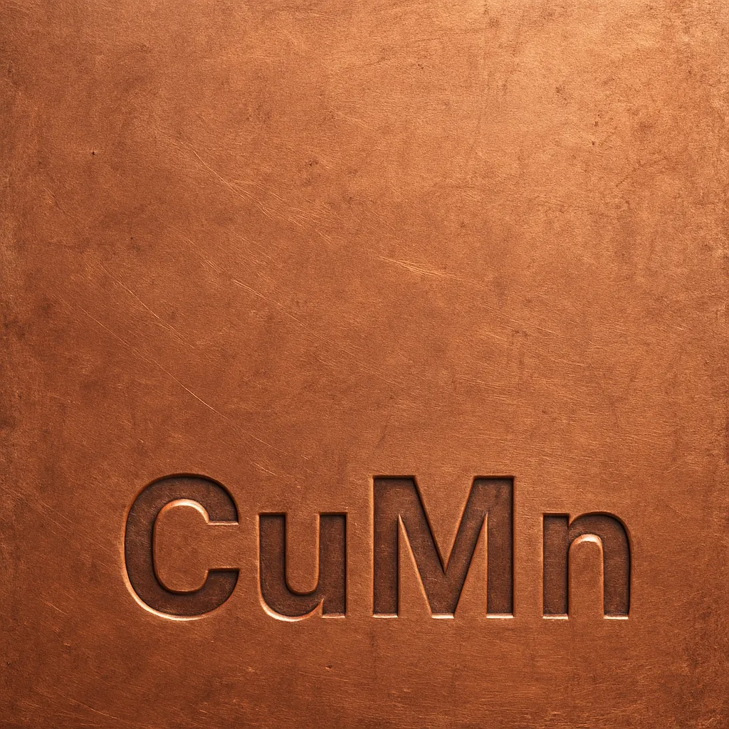 Stop miedzi CuMn – metal – zastosowanie w przemyśle