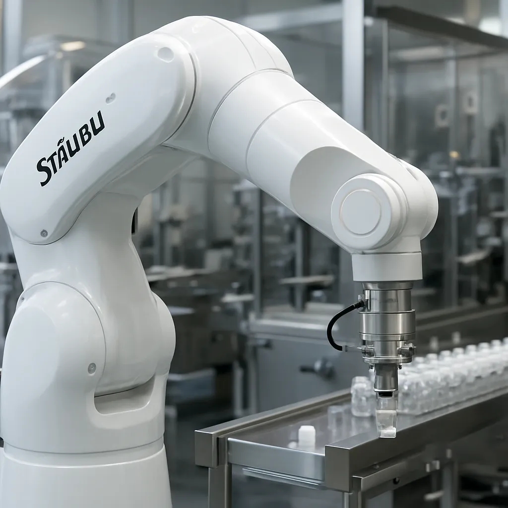 TX90L – Stäubli – przemysł farmaceutyczny – robot