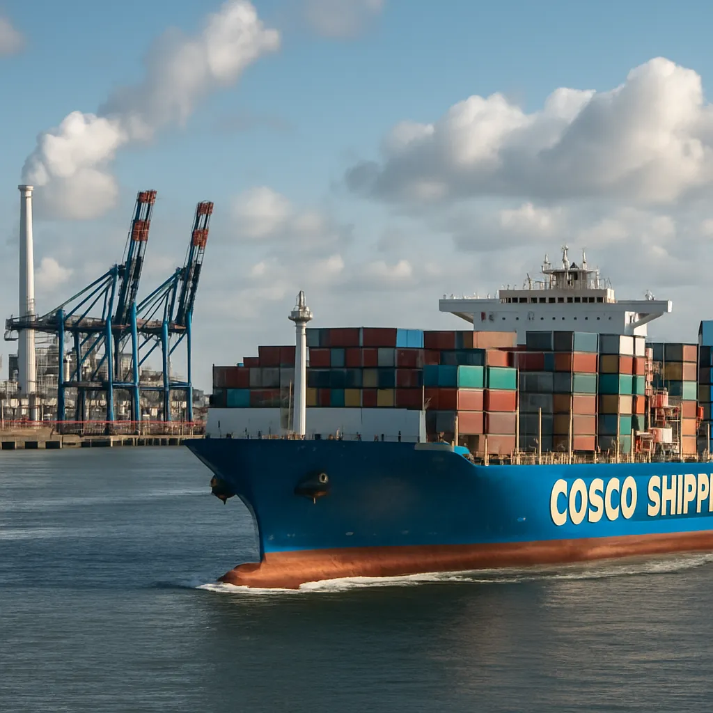 Historia firmy COSCO Shipping – transport morski, przemysł