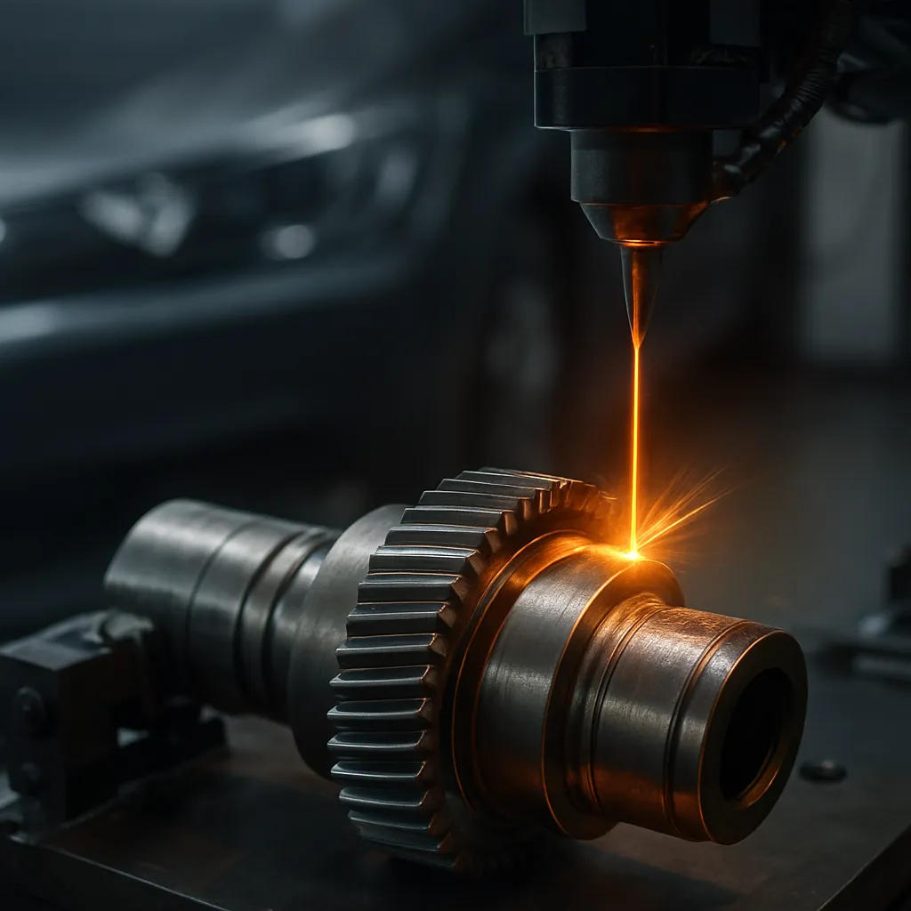 Technologie hartowania laserowego w produkcji części