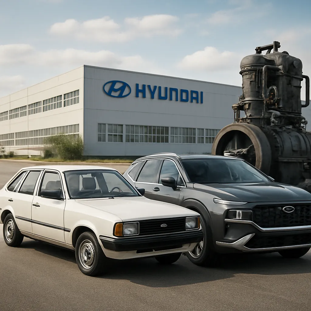Historia firmy Hyundai Motor Company – motoryzacja, przemysł maszynowy