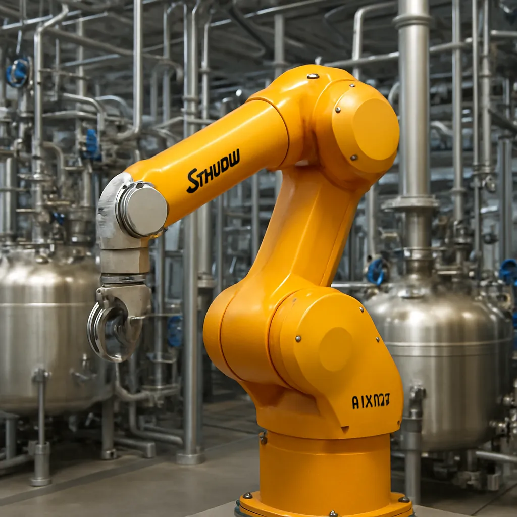 RX170 – Stäubli – przemysł chemiczny – robot