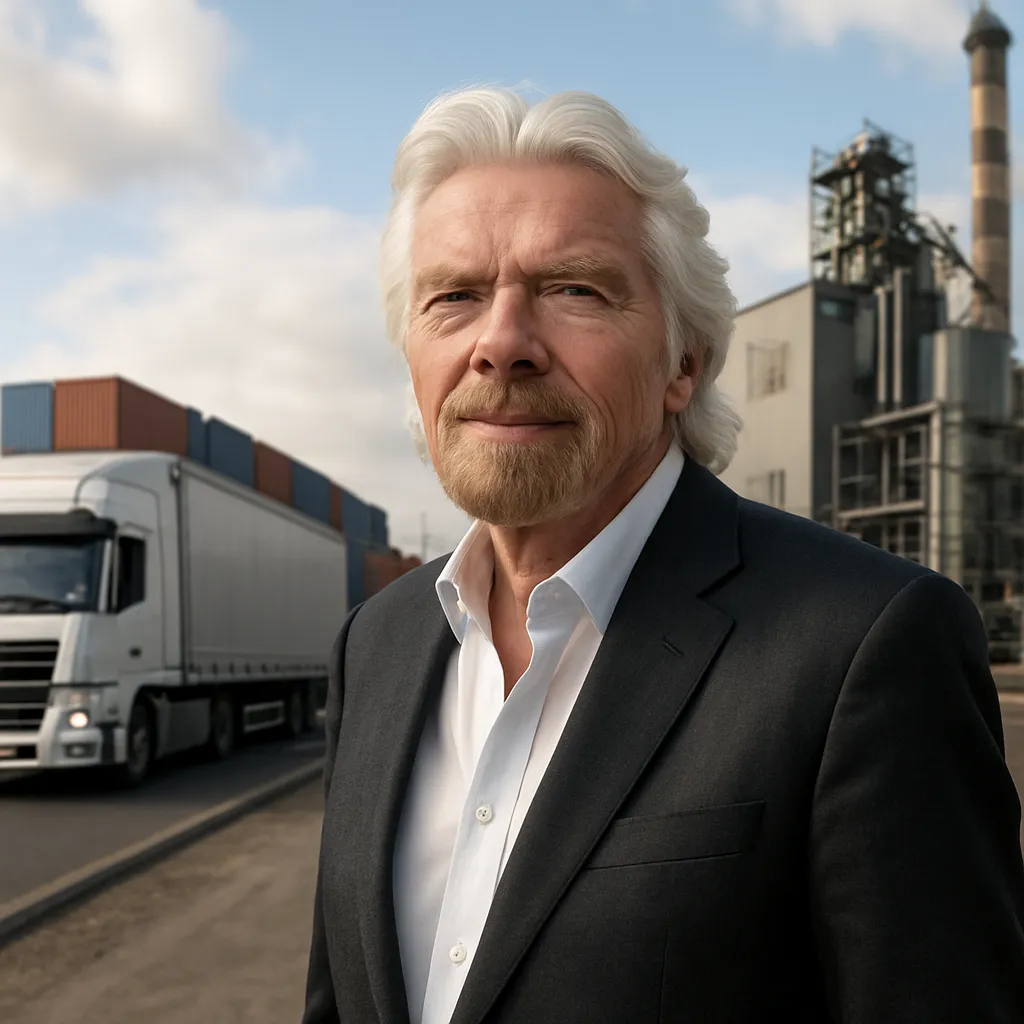 Richard Branson – transport i produkcja przemysłowa