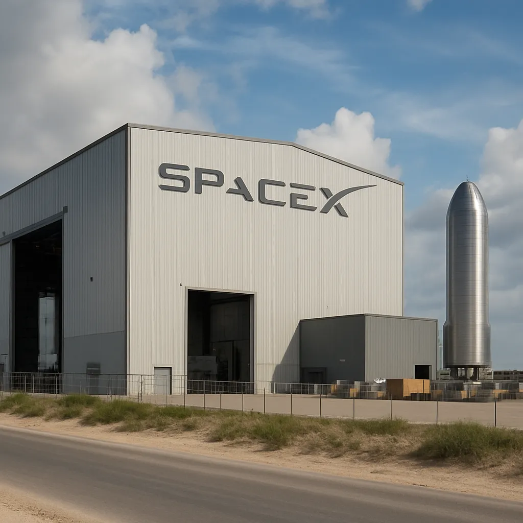 SpaceX Starfactory – Boca Chica – USA