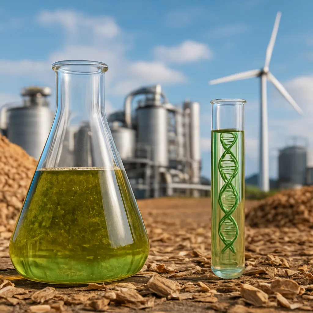 Biochemiczne przetwarzanie biomasy w paliwa