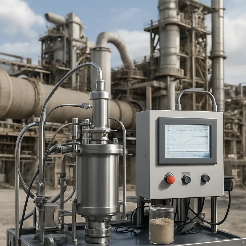 Systemy ciągłej analizy chemicznej surowców