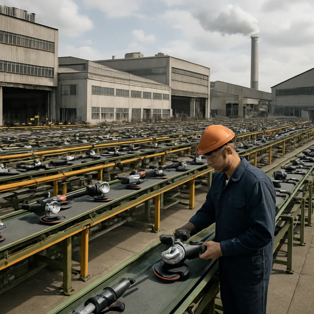 Największe zakłady produkcji szlifierek