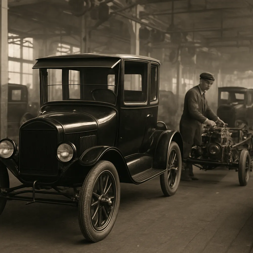 Historia firmy Ford Motor Company – motoryzacja, przemysł maszynowy