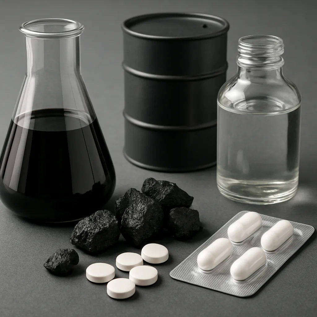 Surowce petrochemiczne w farmacji