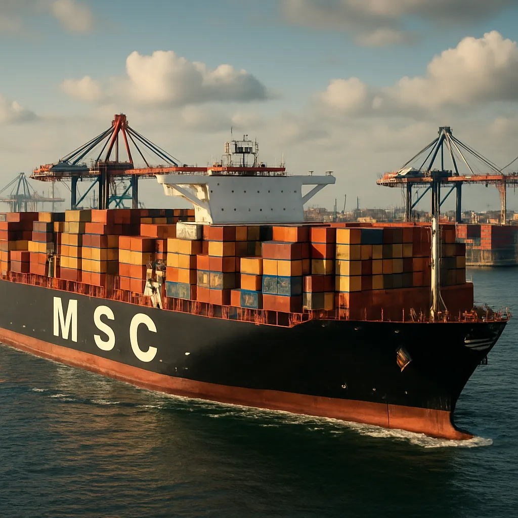 Historia firmy MSC – transport morski, logistyka