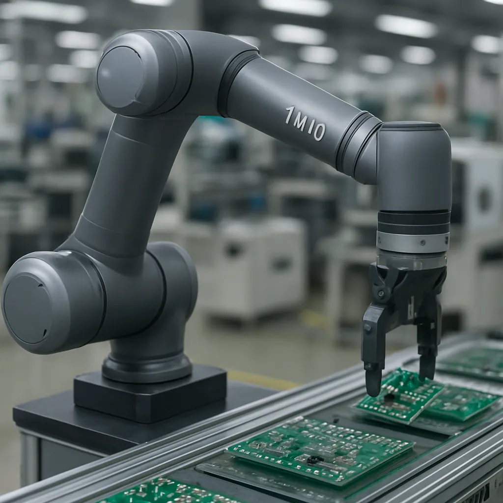 TM10 – Techman Robot – przemysł elektroniczny – robot
