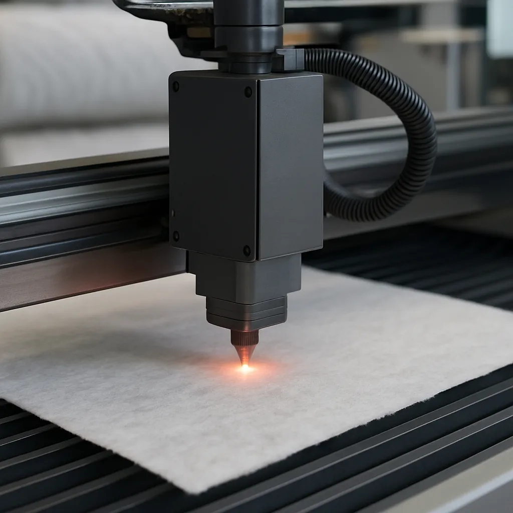 Urządzenia do cięcia laserowego włóknin