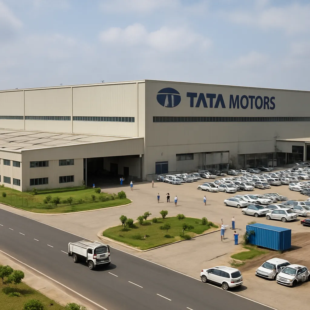 Tata Motors Plant – Sanand – Indie