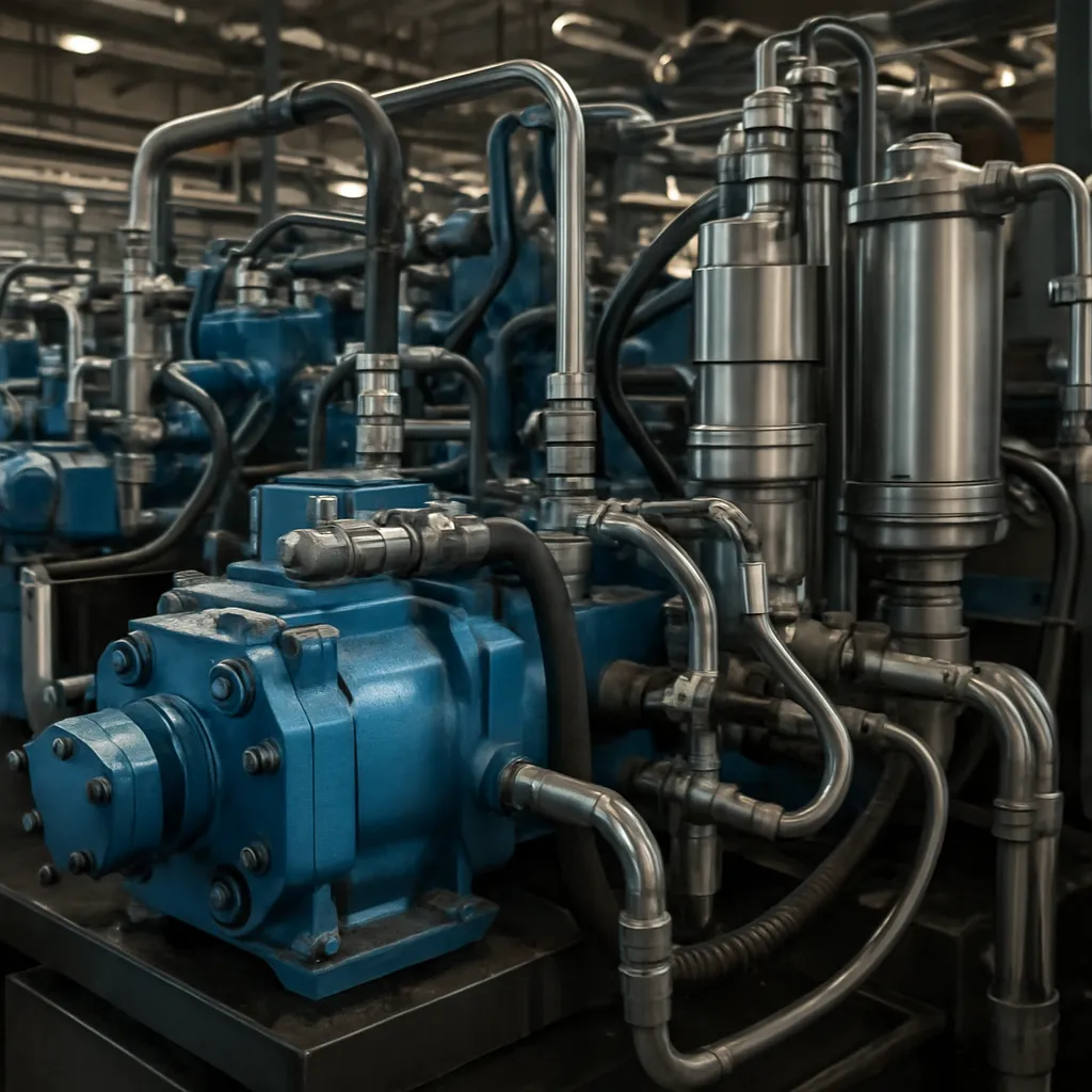 Wydajne układy hydrauliczne dla dużych obciążeń
