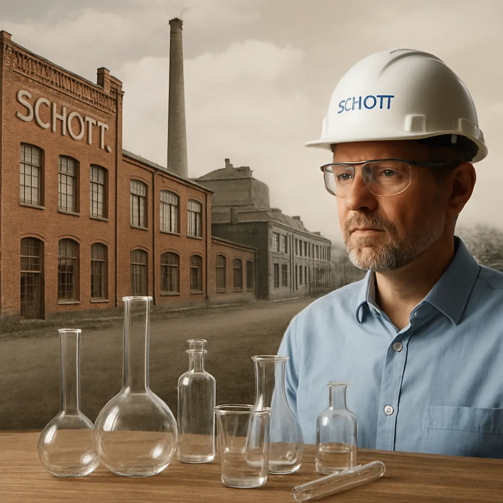 Historia firmy Schott – szkło techniczne, przemysł