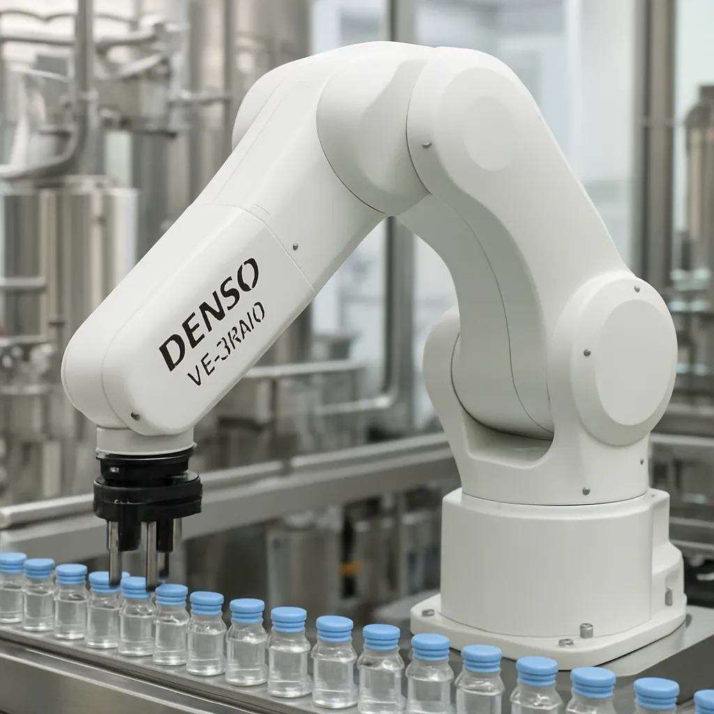VP-9000 – Denso – przemysł farmaceutyczny – robot