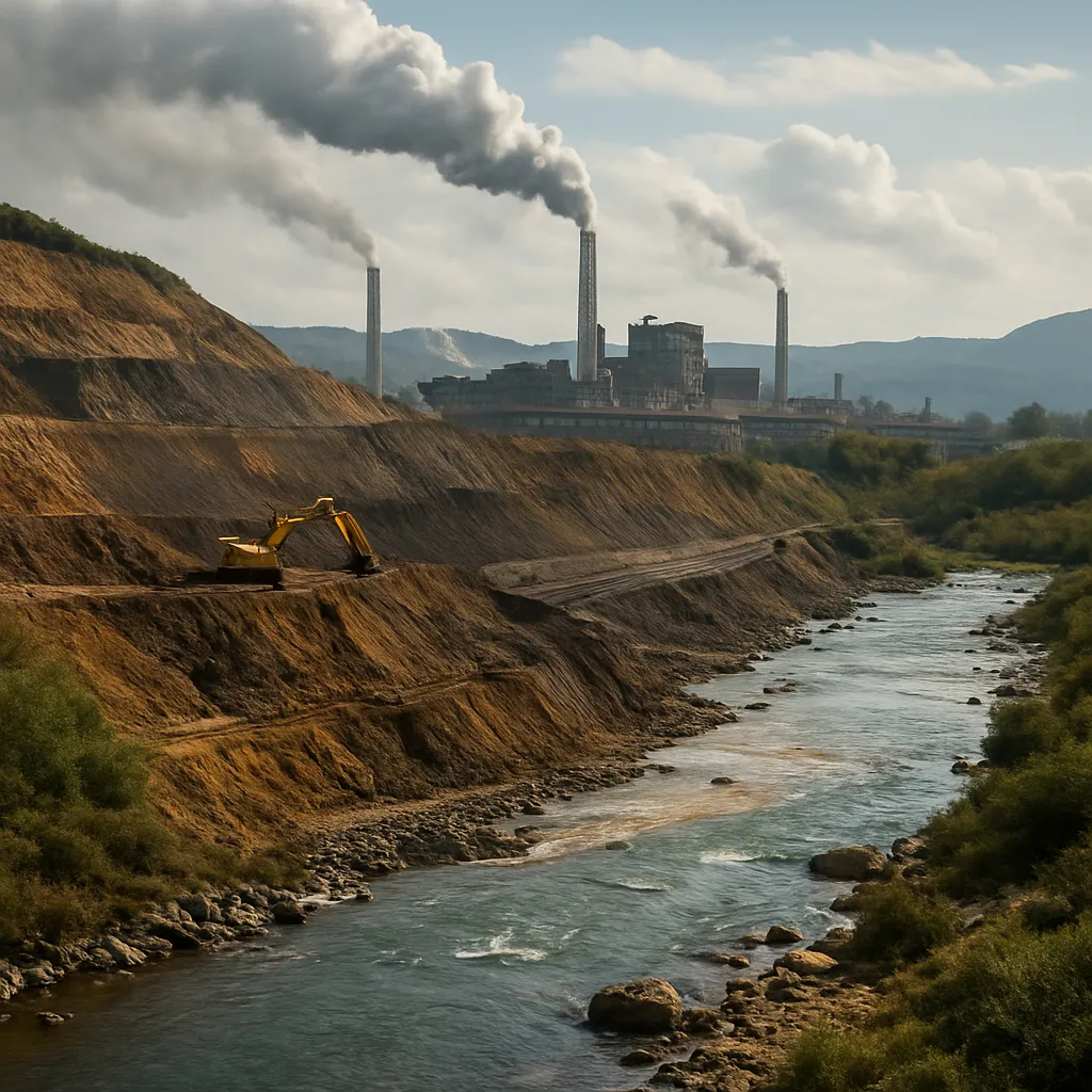Wpływ kopalń na zmiany hydrologiczne rzek