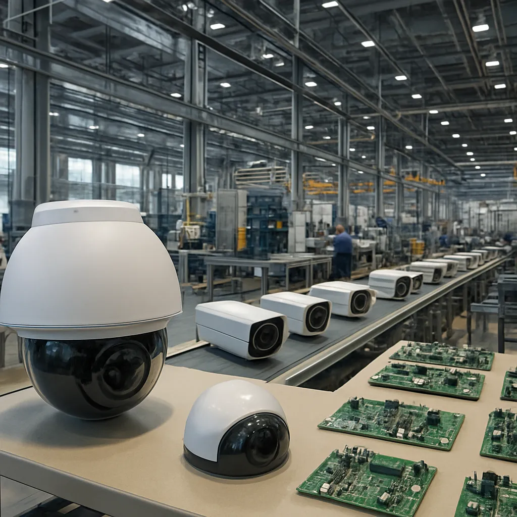 Największe zakłady produkcji urządzeń do monitoringu przemysłowego