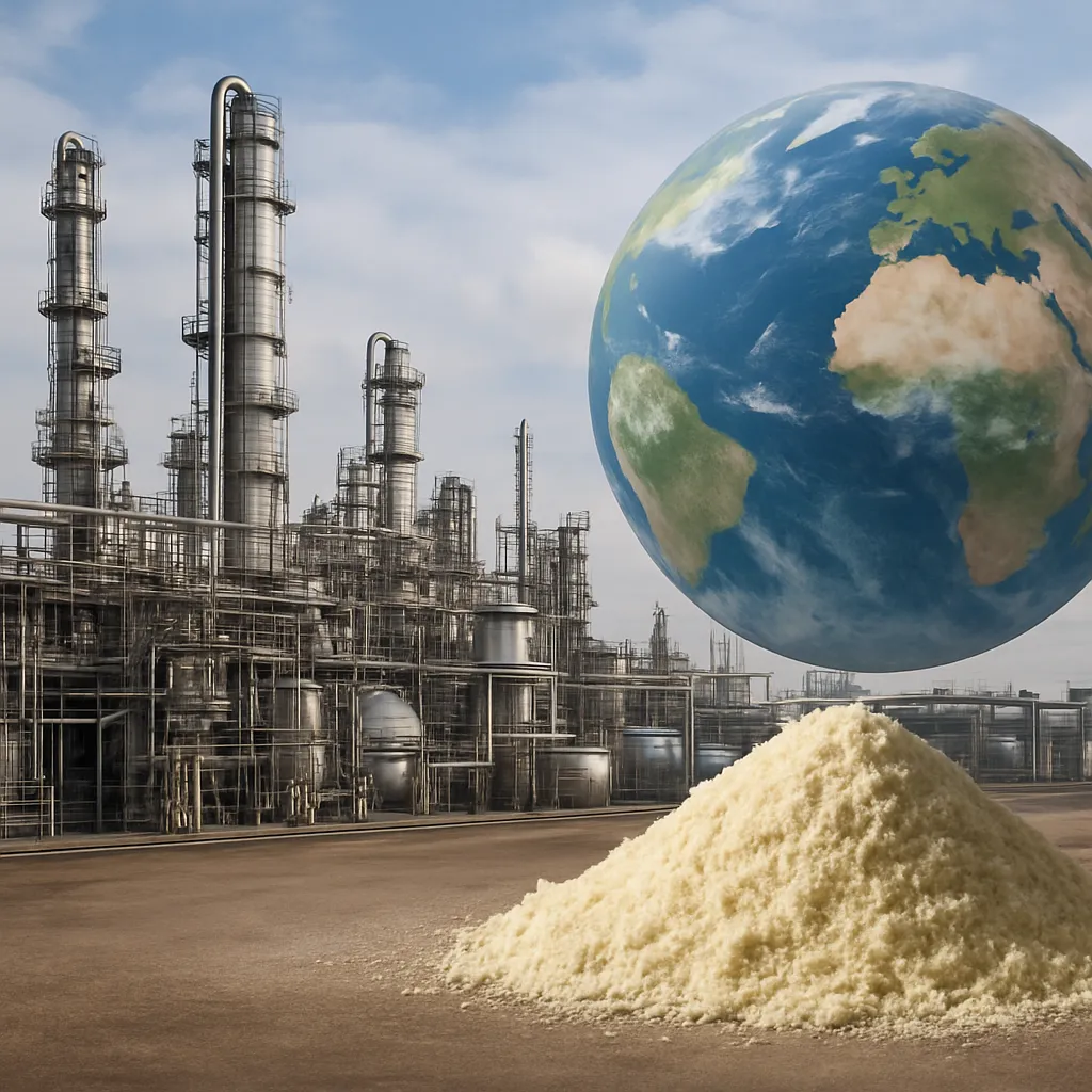 Wpływ globalizacji na dostępność surowców chemicznych