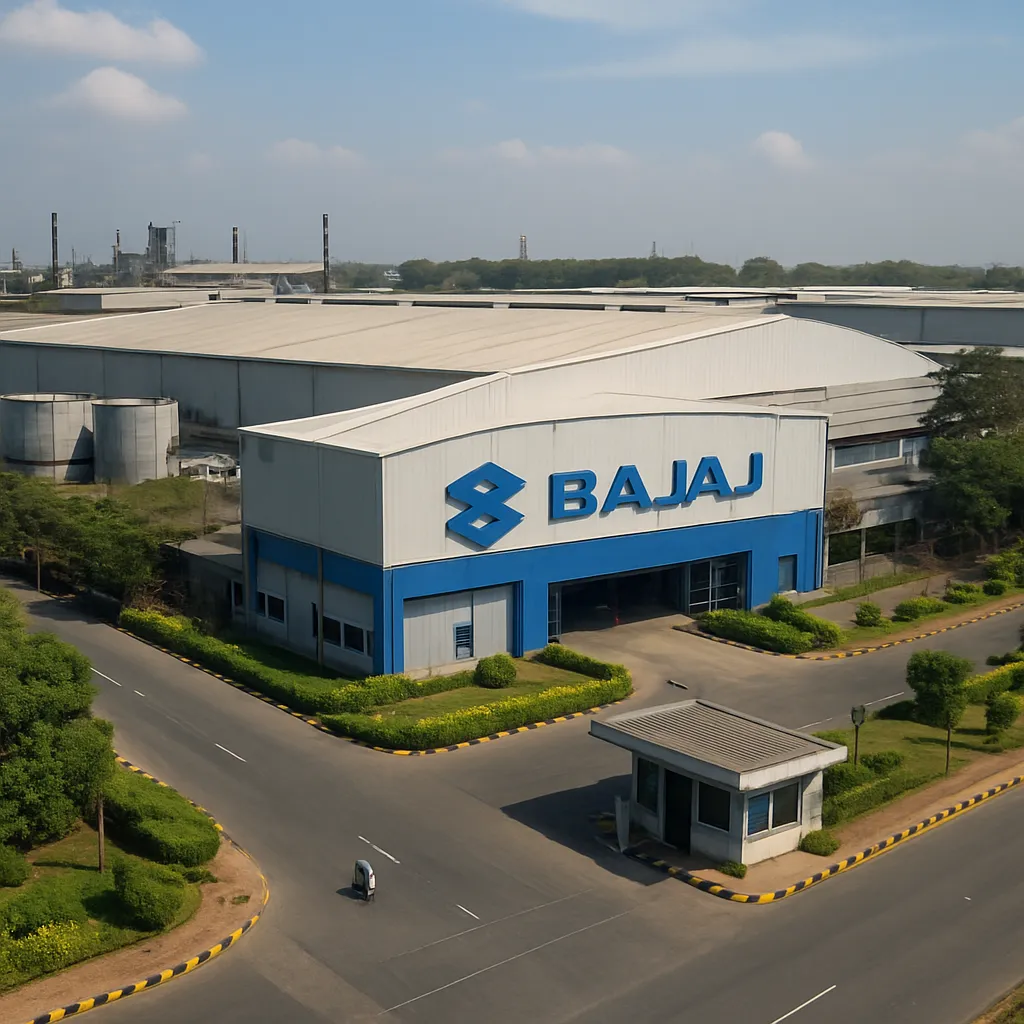 Bajaj Auto Plant – Chakan – Indie