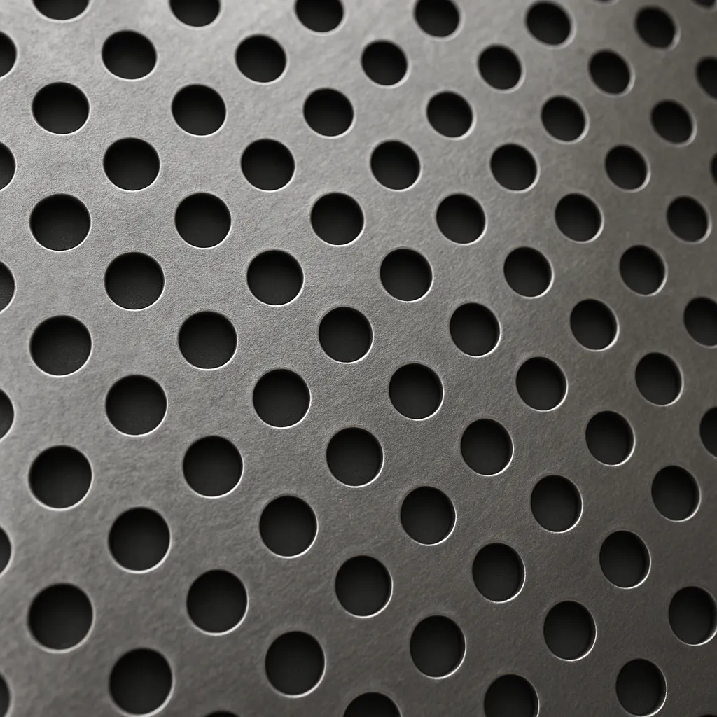Metal perforowany – metal – zastosowanie w przemyśle