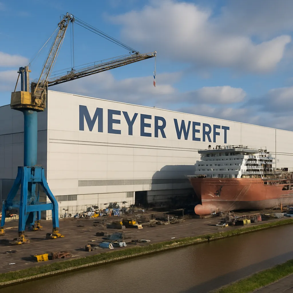 Meyer Werft Shipyard – Papenburg – Niemcy