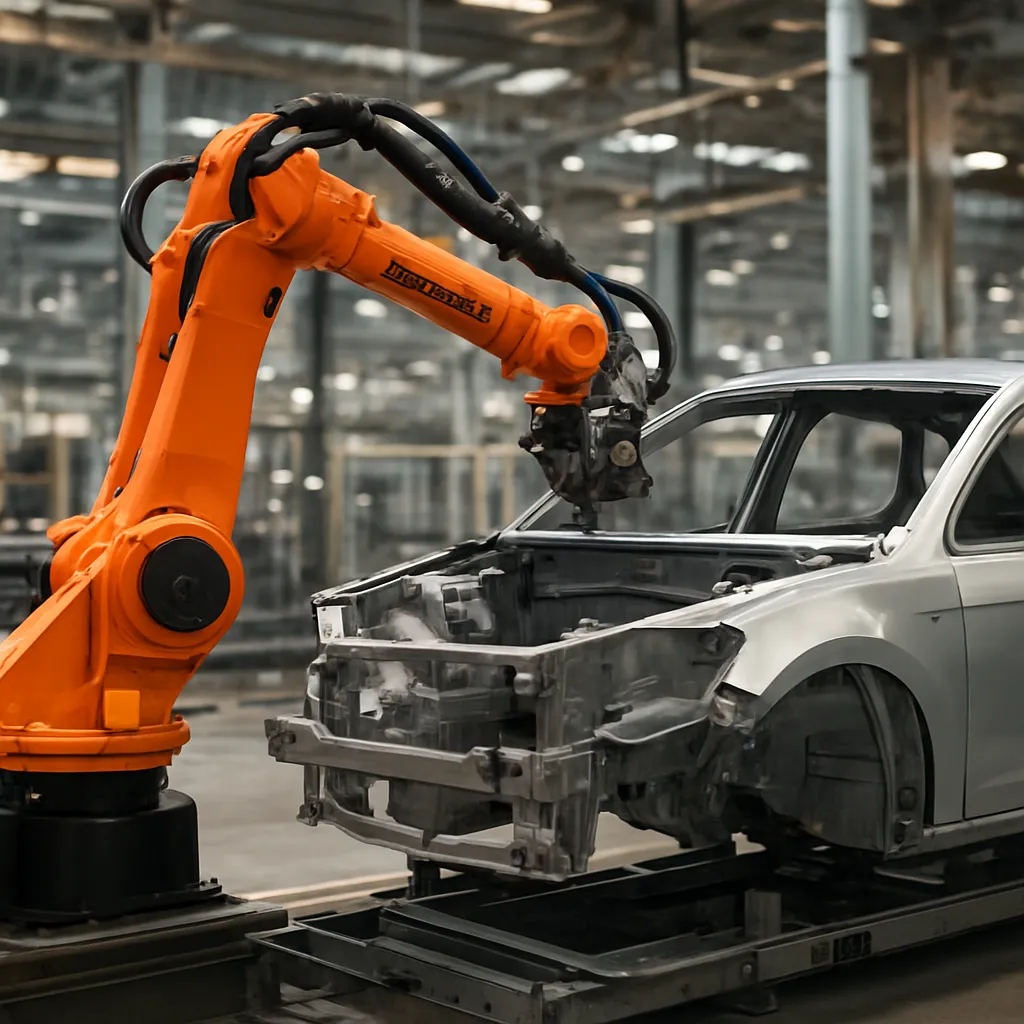 RS010N – Kawasaki – przemysł motoryzacyjny – robot
