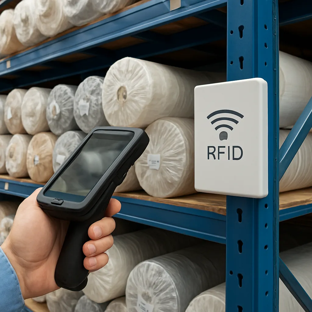 Systemy RFID w magazynowaniu surowców włókienniczych