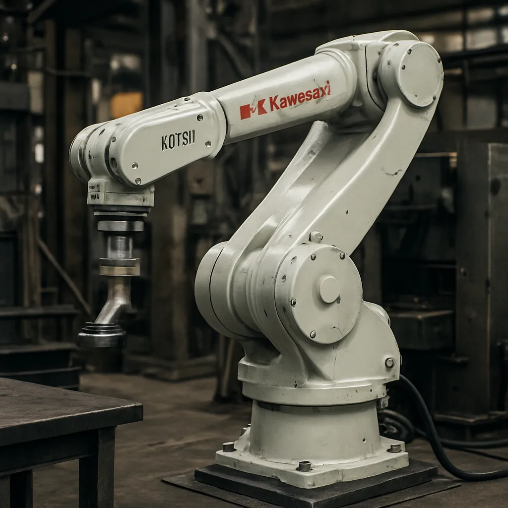 RS013N – Kawasaki – przemysł metalowy – robot