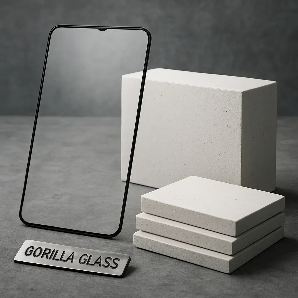 Szkło ochronne Gorilla Glass – ceramika – zastosowanie w przemyśle