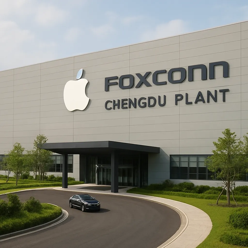 Apple Foxconn Chengdu Plant – Chengdu – Chiny