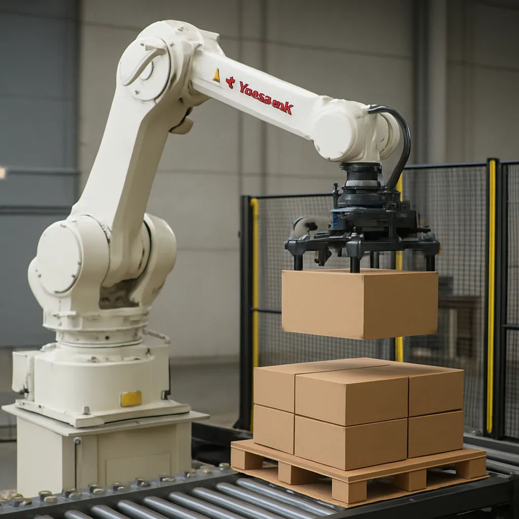 CP300L – Kawasaki – przemysł paletyzacji – robot