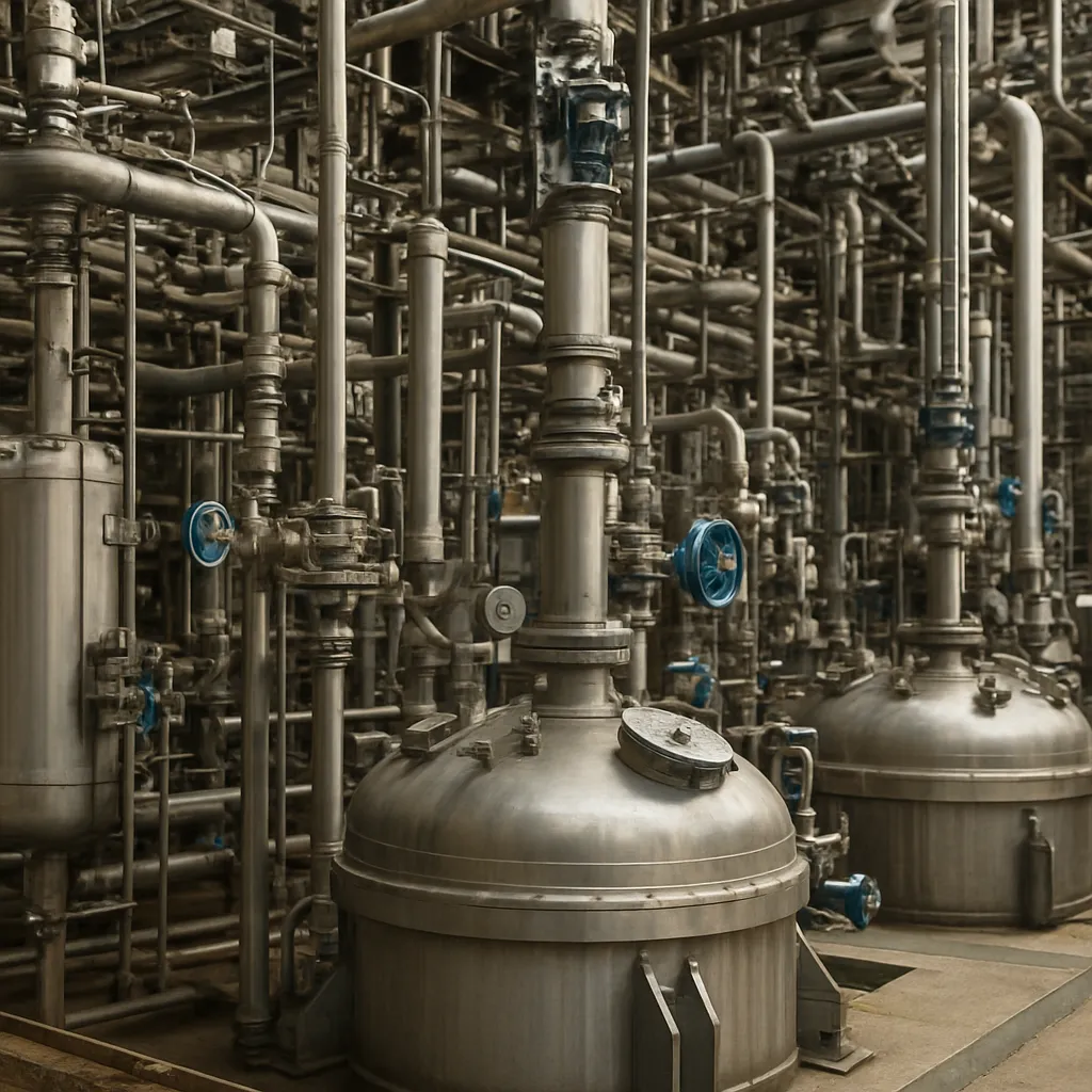 Przemysłowe procesy estryfikacji