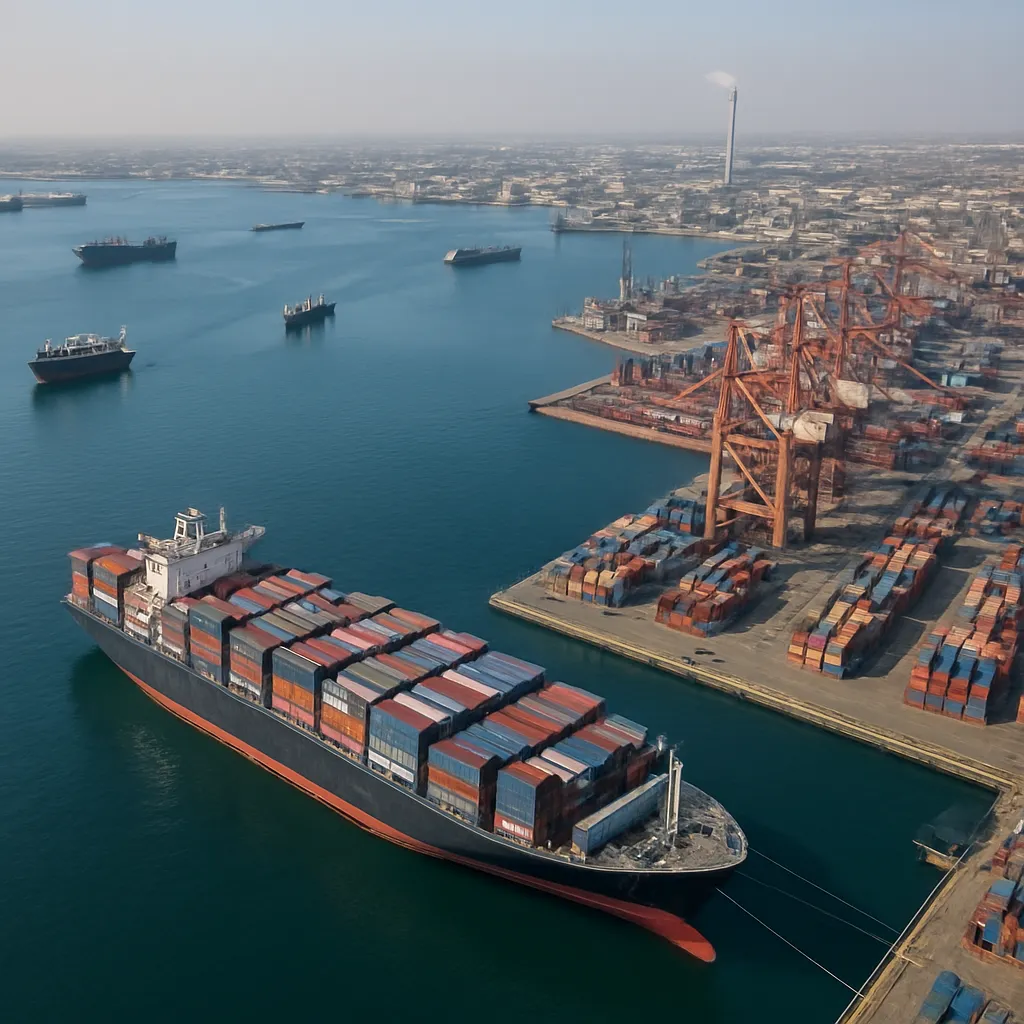 Port Karaczi Port Qasim – Pakistan